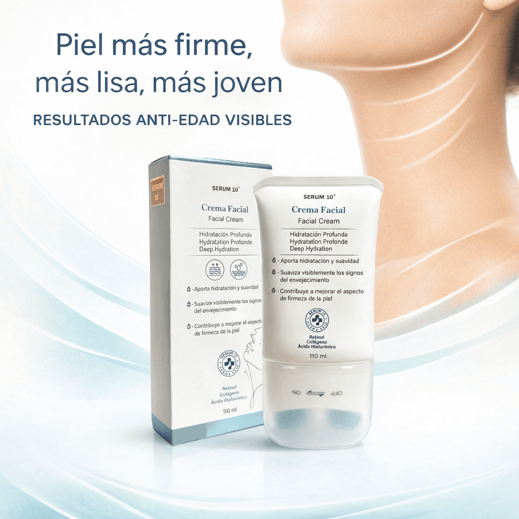 Crema Facial Reafirmante De Cuello Serum 10
