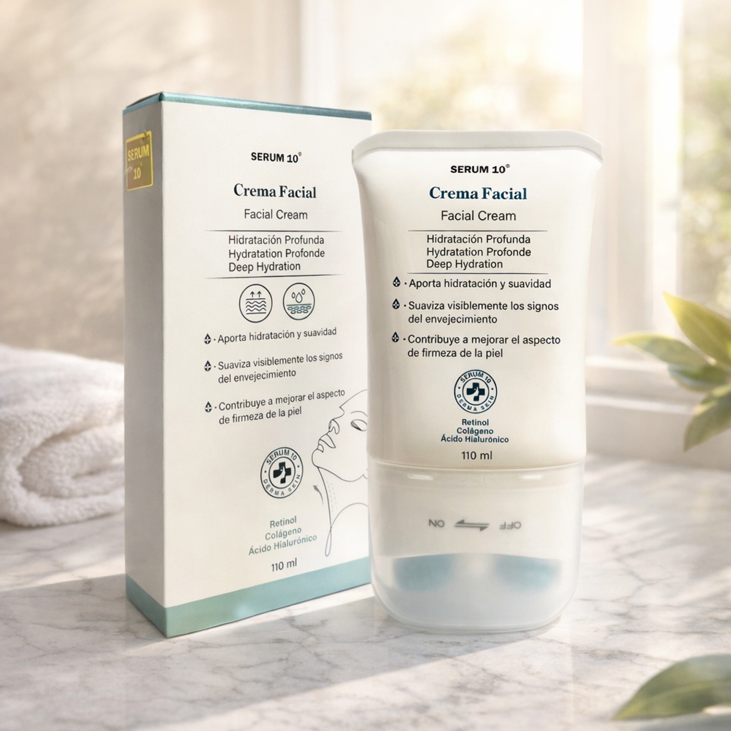 Crema Facial Reafirmante De Cuello Serum 10