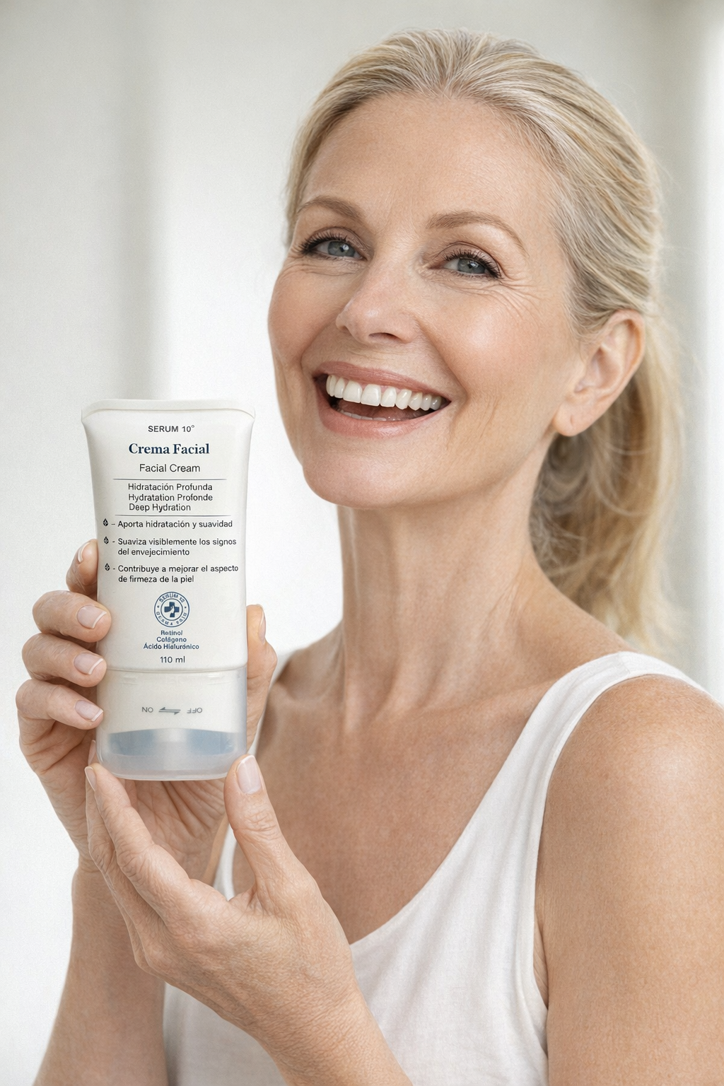 Crema Facial Reafirmante De Cuello Serum 10